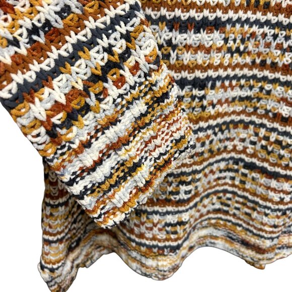 Tribal Chunky Neck Knit Sweater Top Size S - Picture 4 of 8